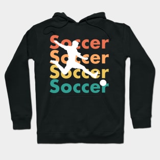 Soccer shirt in retro vintage style - gift for soccer player Hoodie